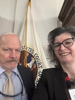 Russ Klemm and Christine Praria