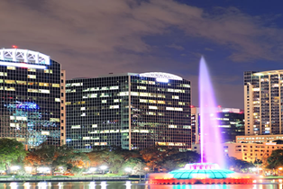 Lake Eola at Night